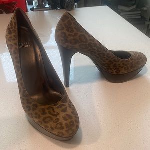 Leopard print Stuart Weitzman Heels